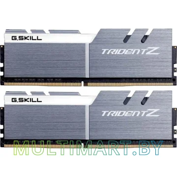 Оперативная память G.SKILL Trident Z 2x8GB DDR4 PC4-25600 (F4-3200C16D-16GTZSW) картинка 2